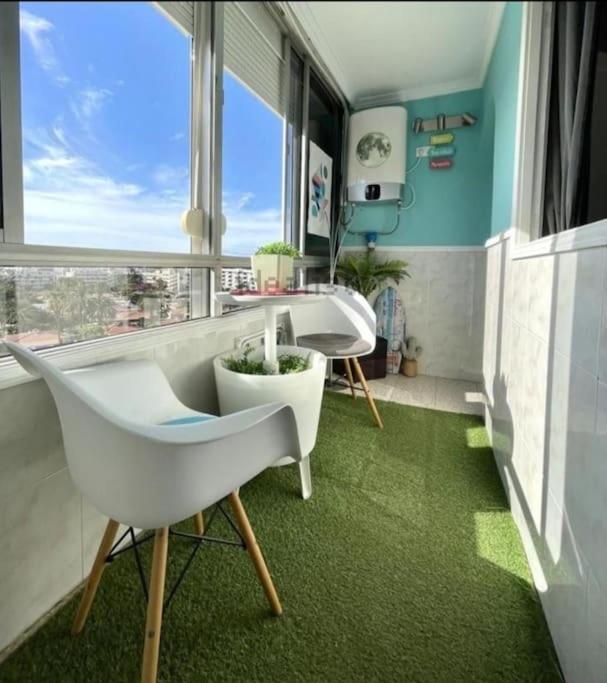 Traumhafte Wohnung Mit Panoramablick Und Pool プラヤ・デル・イングレス エクステリア 写真
